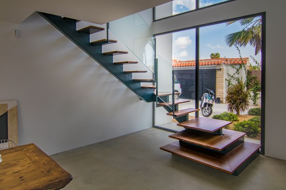 escalera chalet benimagrell