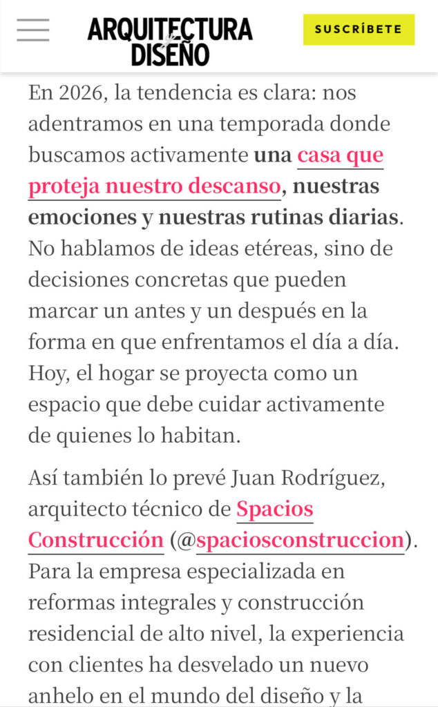 revista arquitectura y diseño