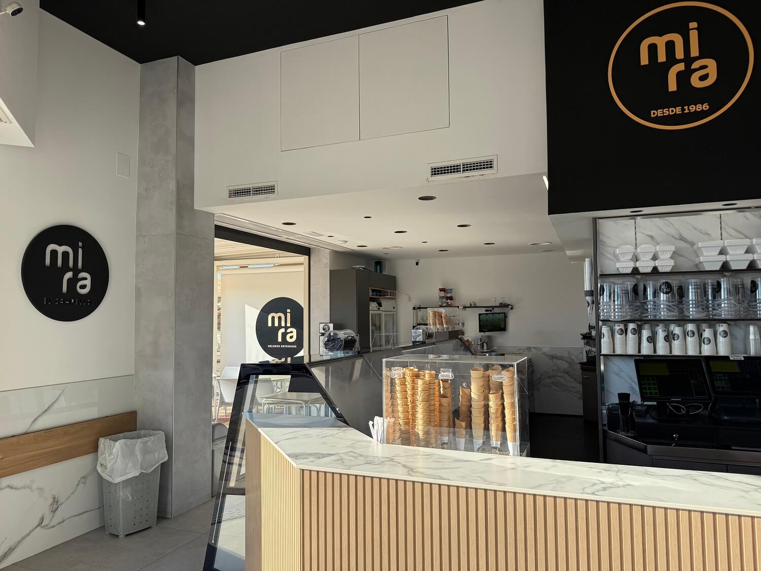 interior reforma integral de local comercial en El Campello, Alicante