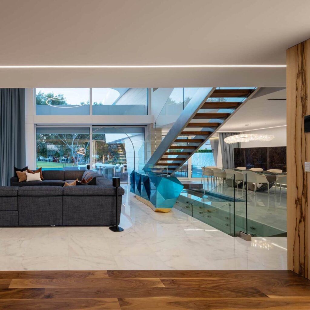 interior villa lujo alicante spacios construccion