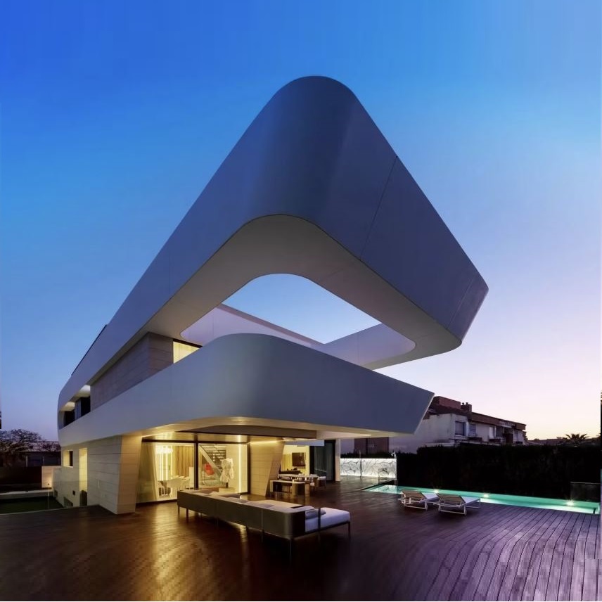 villa de lujo alicante construida por spacios construccion